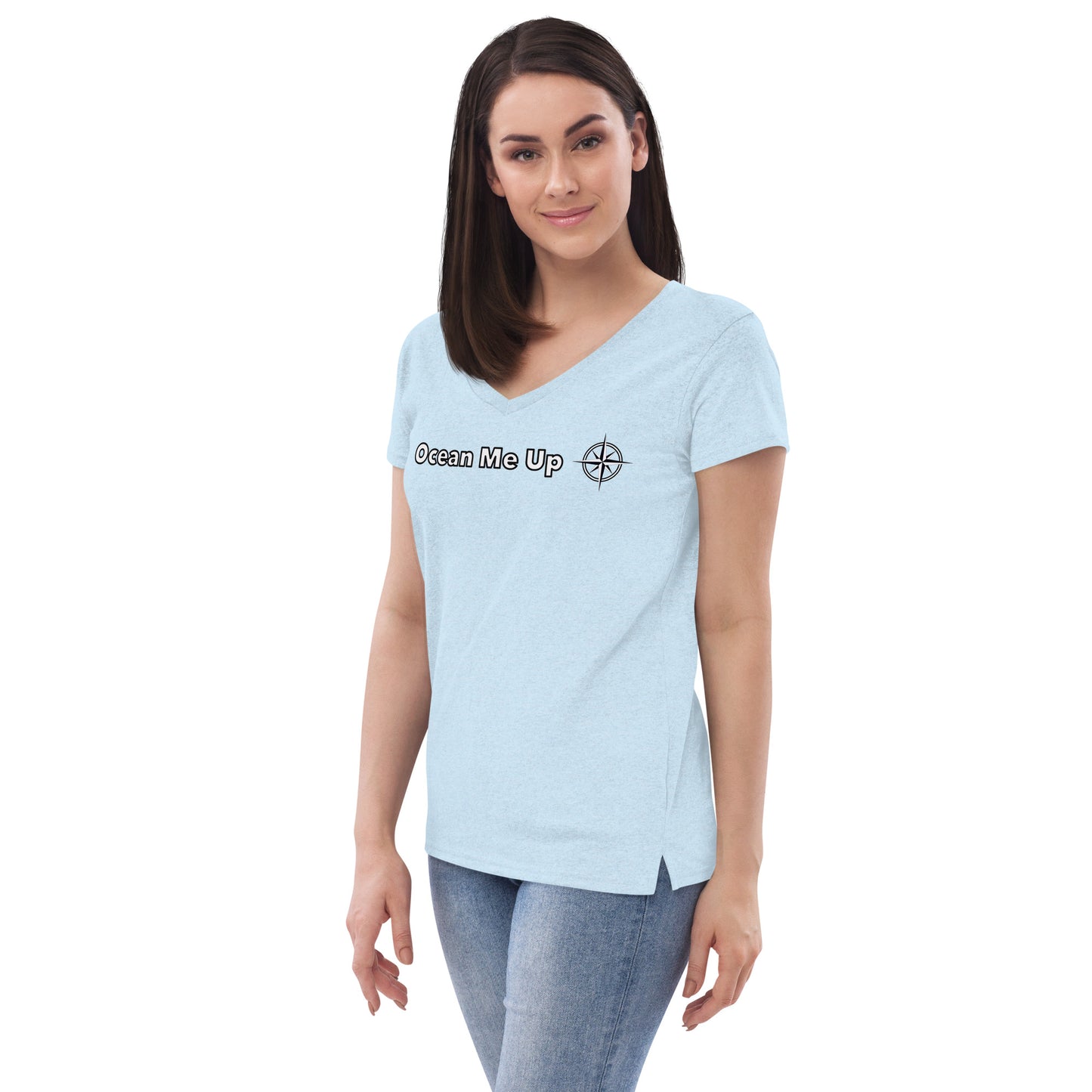 Women’s recycled v-neck t-shirt